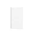 AURLANE - Pare baignoire Rabattable 70x120cm - Profilé Blanc Mat - Verre Trempé 4mm - ELEMENTARY - vignette