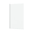 AURLANE - Pare baignoire Rabattable 80x140cm - Profilé Blanc Mat - Verre Trempé 4mm - ELEMENTARY - vignette