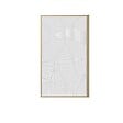 AURLANE - Pare baignoire pivotant 140x80 cm HINATA - style Japandi courbes douces Cadre effet bois - Verre 5mm - vignette
