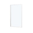 AURLANE - Pare baignoire rabattable 75x130cm - Finition Blanc - WHITE CONTOURING SCREEN - vignette
