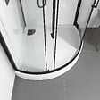 AURLANE - Cabine de douche 1/4 de cercle ROND - 90x90x217cm - FACTORY 2 ROUND - vignette
