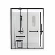 AURLANE - Cabine de douche Sécurisée et Accessible à Tous 160x85x220cm - Mitigeur Thermostatique - vignette