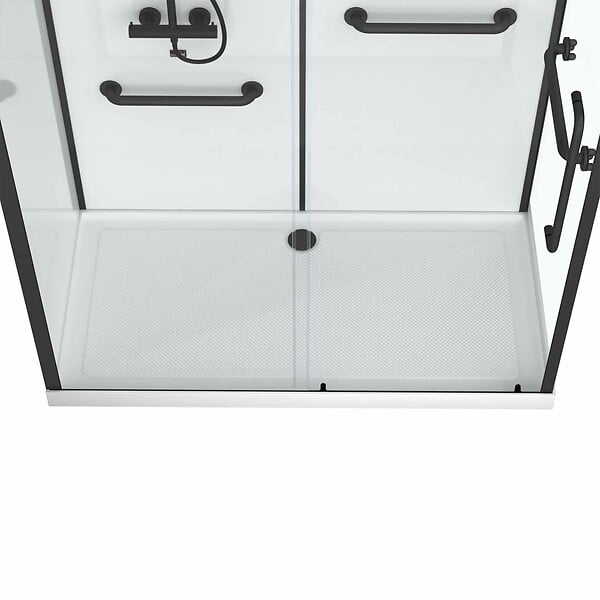 AURLANE - Cabine de douche Sécurisée et Accessible à Tous 160x85x220cm - Mitigeur Thermostatique - large