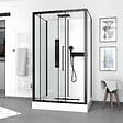 AURLANE - Cabine de douche RECTANGLE - 90x115x217 cm - FACTORY 2 RECTANGLE - vignette