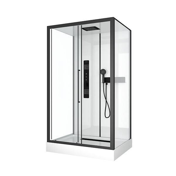 AURLANE - Cabine de douche RECTANGLE - 90x115x217 cm - FACTORY 2 RECTANGLE - large