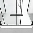AURLANE - Cabine de douche RECTANGLE - 90x115x217 cm - FACTORY 2 RECTANGLE - vignette