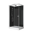 AURLANE - cabine de douche SHADOW CORNER RECTANGLE - 110x80x230cm - vignette
