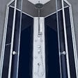 AURLANE - Cabine de douche 1/4 de cercle - 85x85x225cm - NIGHTY - vignette