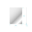 AURLANE - Miroir salle de bain - 60x80cm - GO - vignette