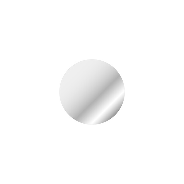 AURLANE - Miroir salle de bain ROND - Diamètre 50cm - GO - large