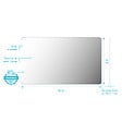 AURLANE - Miroir salle de bain - 120x70cm - GO - vignette