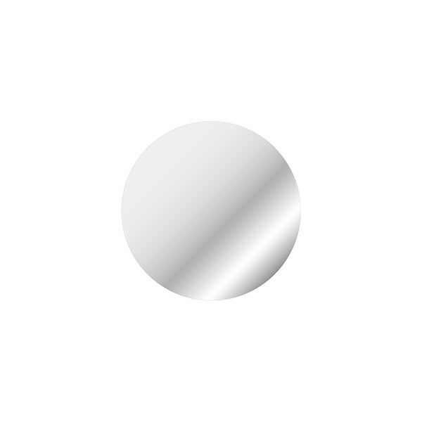 AURLANE - Miroir salle de bain ROND - Diamètre 60cm - GO - large