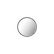AURLANE - Miroir salle de bain ROND avec éclairage LED et contour noir - Diam 50cm - vignette