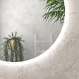 AURLANE - Miroir salle de bain rond avec eclairage LED - Diamètre 50cm - GO LED - vignette