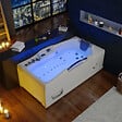DISTRIBAIN - Baignoire balnéo G-Fidji 30 jets Whirlpool - vignette