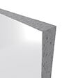 AURLANE - Pack de 2 Panneaux Muraux Aluminium BLANC 90+90x210 cm avec Profilés NOIR MAT - WALL'IT - vignette