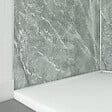 AURLANE - Pack de 2 Panneaux Muraux Pierre Artic Green 90+120x210 cm avec Profilés ANODISE BRILLANT - STONE'IT - vignette