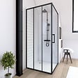 AURLANE - Paroi retour pour porte de douche - 80x200 cm - CRUSHX RETOUR 80CM - vignette
