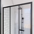 AURLANE - Paroi retour pour porte de douche - 80x200 cm - CRUSHX RETOUR 80CM - vignette