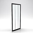 AURLANE - Paroi retour pour porte de douche - 80x200 cm - CRUSHX RETOUR 80CM - vignette