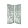 AURLANE - Pack de 2 Panneaux Muraux Pierre Artic Green 90+90x210 cm avec Profilés ANODISE BRILLANT - STONE'IT - vignette