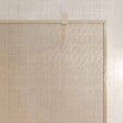 AURLANE - Paroi de douche 140x200cm - Verre feuilleté avec tissu doré - Encadrement Or Brossé - COUTURE - vignette