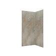 AURLANE - Pack de 2 Panneaux Muraux Pierre Wood Stone 90x210 cm avec Profilés ANODISE BRILLANT - STONE'IT - vignette