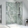 AURLANE - Panneau Mural Pierre Finition Artic Green 120 x 210 cm - STONE'IT ARTIC GREEN - vignette