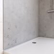 AURLANE - Pack de 2 Panneaux Muraux Pierre Light Grey 90+120x210 cm avec Profilés ANODISE BRILLANT - STONE'IT - vignette
