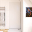 AURLANE - Panneau Mural Finition Aluminium Blanc 80 x 210 cm - WALL'IT BLANC - vignette
