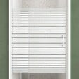 AURLANE - Porte de Douche Extensible de 69 a 80 x 185cm - Profil Blanc - Verre Trempé 4mm - FLEXY - vignette