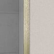 AURLANE - Paroi de Douche 160x200cm Verre Transparent - Barre de Fixation Extensible et Profil Or Brossé - vignette