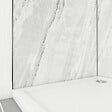 AURLANE - Pack de 2 Panneaux Muraux Pierre Artic Storm 90+90x210 cm avec Profilés NOIR MAT - STONE'IT - vignette