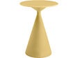 HABITAT ET JARDIN - Table haute bistro de jardin ⌀80 cm "Néora" - Jaune - vignette