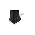 ARKEMA DESIGN - Arkema Design Happy - Douche solaire pour piscine avec lave-pieds, anthracite (H120/7016) - vignette