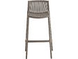 HABITAT ET JARDIN - Lot de 2 chaises hautes empilables en plastique "Néora" - Taupe - vignette