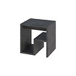 HABITAT ET JARDIN - table d'appoint en bois "Bon" 40 x 35 x 40 cm - Gris rétro - vignette