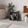 HABITAT ET JARDIN - table d'appoint en bois "Bon" 40 x 35 x 40 cm - Gris rétro - vignette