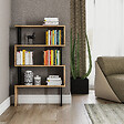 HABITAT ET JARDIN - Bibliothèque en bois "Ceylan" - 80 x 22 x 128 cm - Marron - vignette