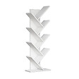 HABITAT ET JARDIN - Bibliothèque en bois "Hitit" - 46 x 22 x 128 cm - Blanc - vignette