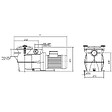 KRIPSOL - Pompe De Filtration 7,5m3/h Tri - KS50T - vignette