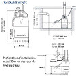 GRUNDFOS - Pompe De Relevage 240w Avec Flotteur Réglable - UNILIFT CC5 A1 - vignette
