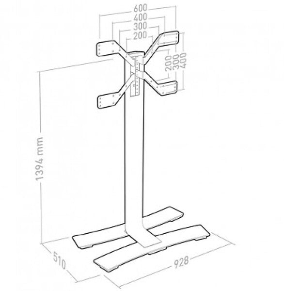 ERARD - Support Tv Erard 039040 - large