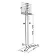 ERARD - Support Mural Sans Perçage Pour écran Led 40-65 - 044660 - vignette