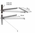 ERARD - Paire Fixations Murales - E800892 - vignette