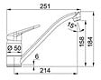 FRANKE - Mitigeur évier Monocommande Chromé - 379445 - vignette