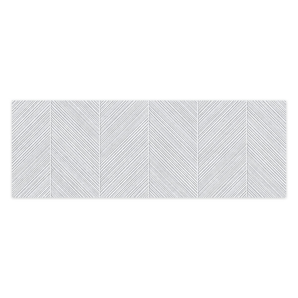 RO'MA NATURE - Carrelage effet Pierre 3D Gris Brume Punta 100x33,3x0,98 cm Belmorin - Mur intérieur (vendu par carton de 1,67 m²) - large
