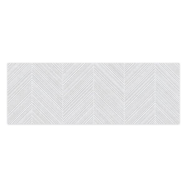 RO'MA NATURE - Carrelage effet Pierre 3D Blanc Nuage Punta 100x33,3x0,98 cm Belmorin - Mur intérieur (vendu par carton de 1,67 m²) - large
