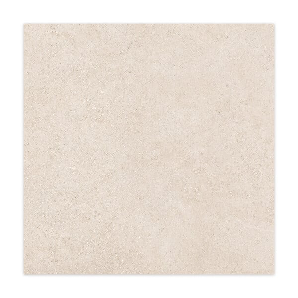 RO'MA NATURE - Carrelage effet Pierre Beige Sable 100x100x2 cm Orvigny - Sol extérieur (vendu par carton de 1 m²) - large