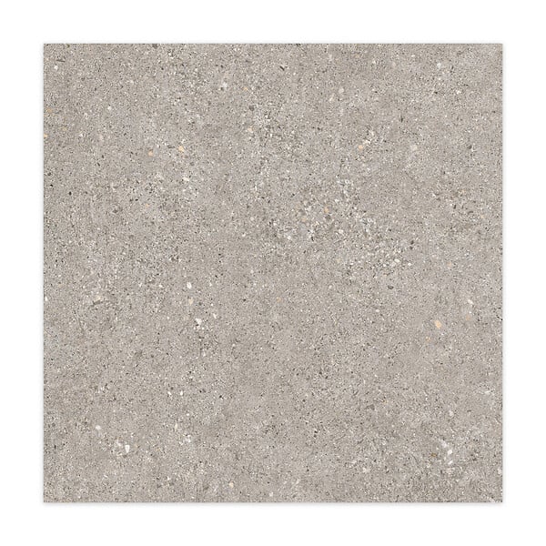 RO'MA NATURE - Carrelage effet Béton Gris Cendré 100x100x2 cm Arvelis - Sol extérieur (vendu par carton de 1 m²) - large